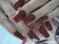 Kisztinek kaméleon egy kis csillámmal